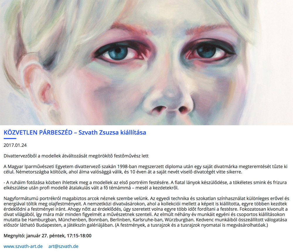 Ausstellung Budapest