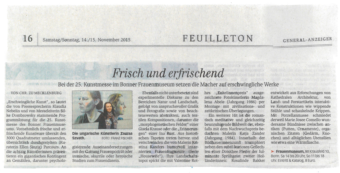 Kunstmesse Frauenmuseum