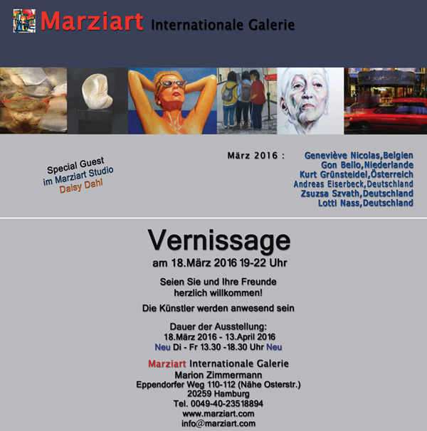 Vernissage Marziart Internationale Galerie